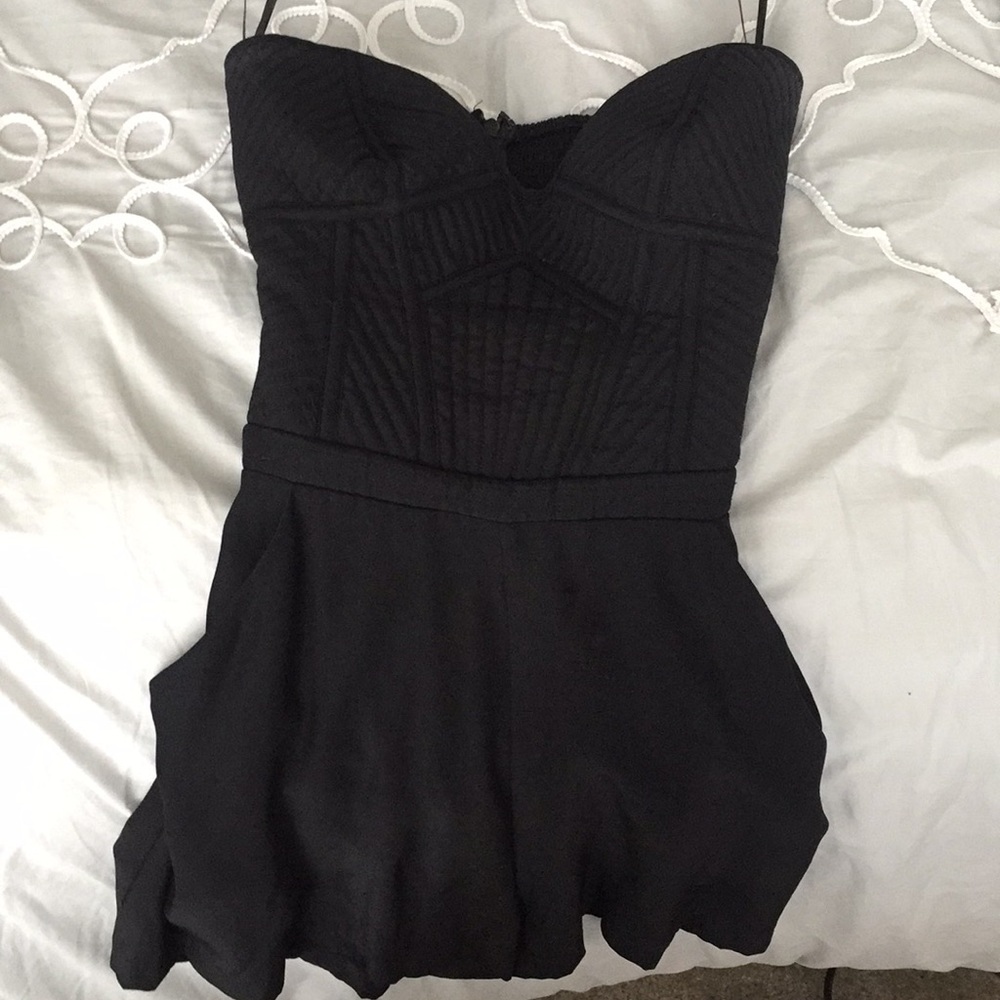 Parker strapless romper
